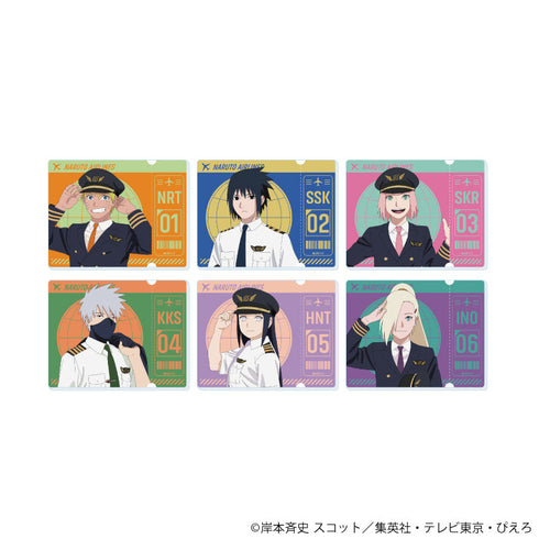 『NARUTO-ナルト- 疾風伝』ミニアクリルプレート04/パイロットver. コンプリートセット(全6種)(描き下ろしイラスト)
